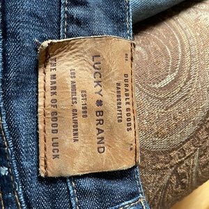 Lucky jeans that only have been worn a couple of times.